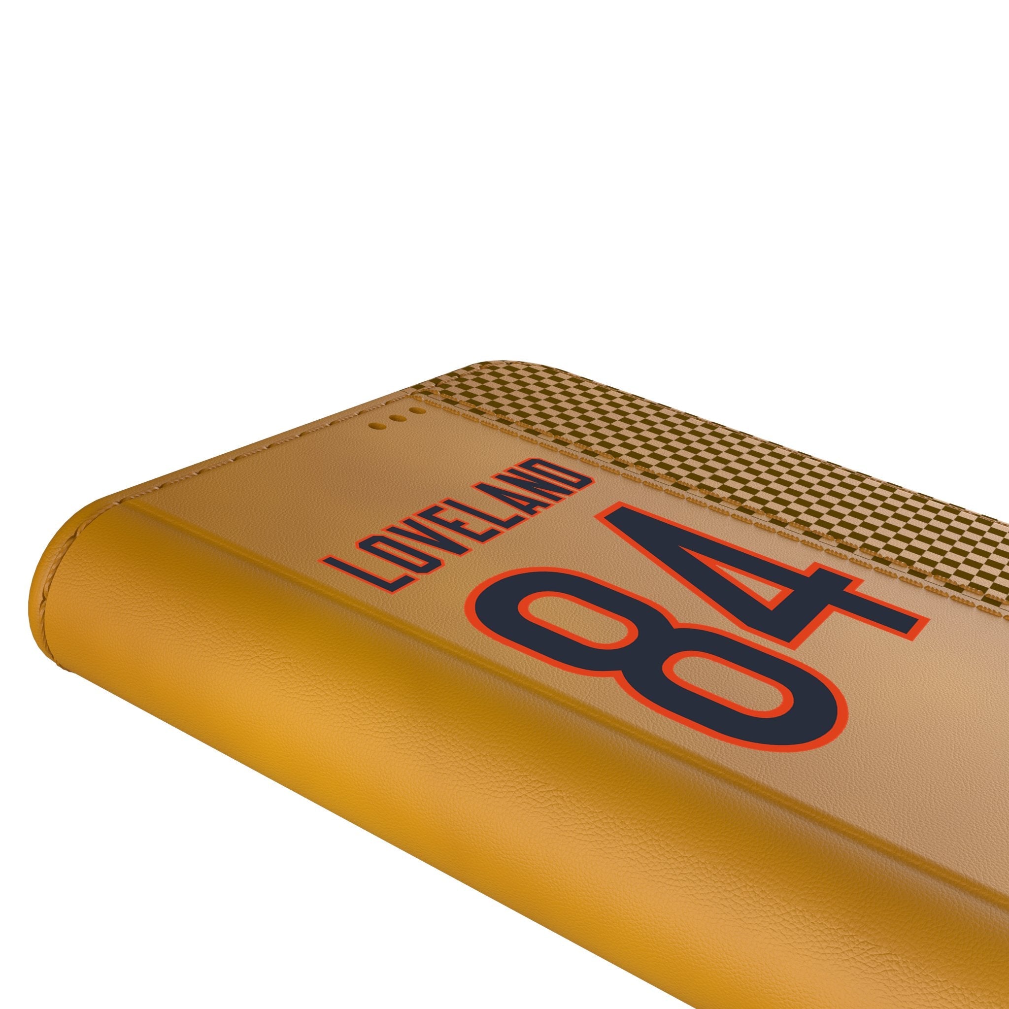 Colston Loveland Chicago Bears 84 Game Tactic Folio Phone Case for Apple iPhone - Sports Gifts, Sports Memorabilia, Sports Collectibles, Fan Shop