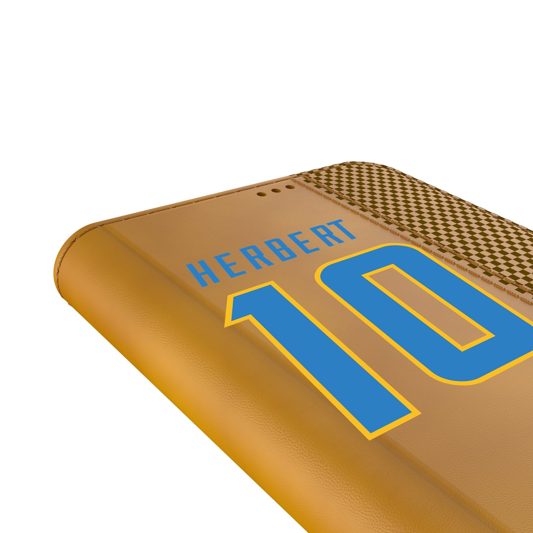 Justin Herbert Los Angeles Chargers 10 Game Tactic Folio Phone Case for Samsung Galaxy - Sports Gifts, Sports Memorabilia, Sports Collectibles, Fan Shop