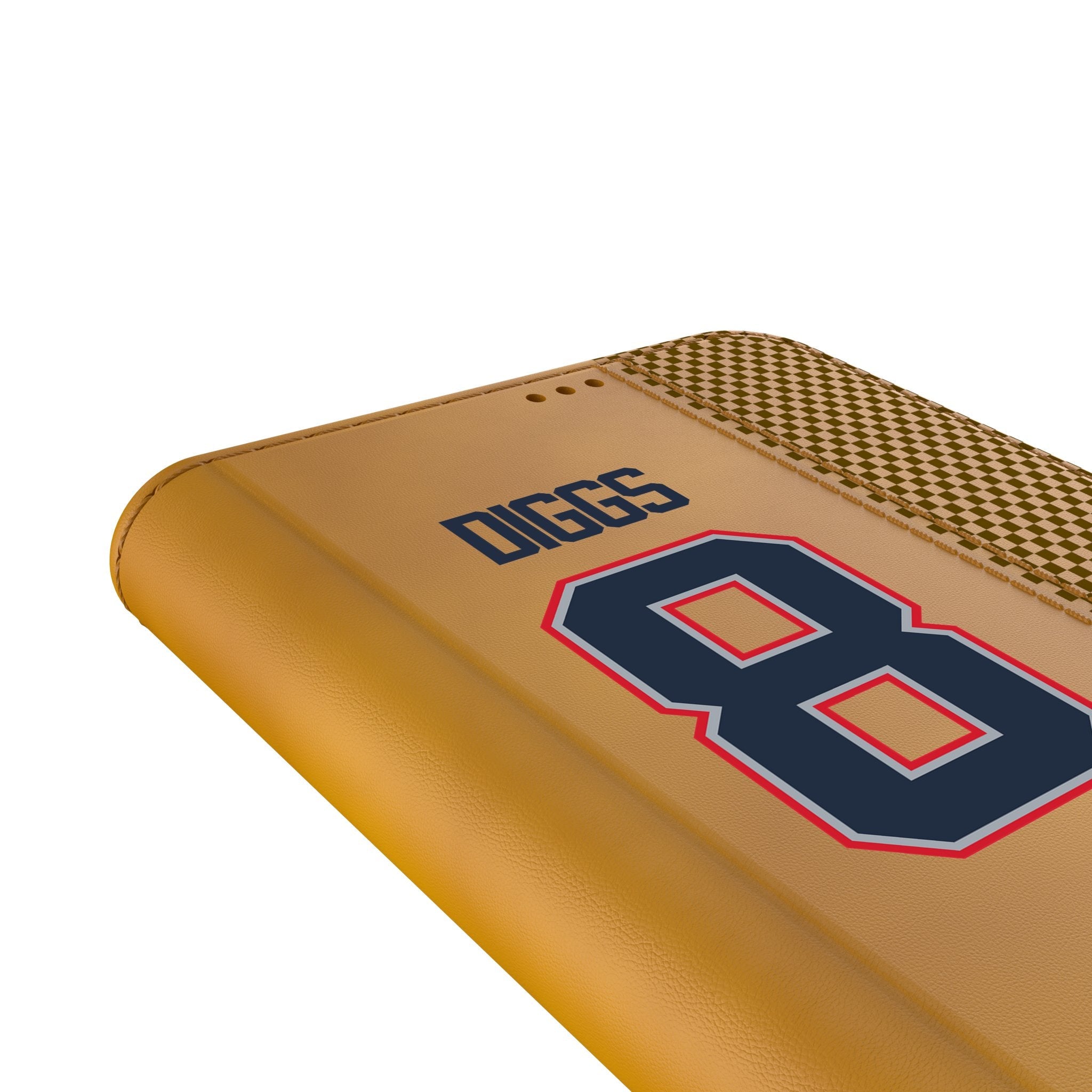 Stefon Diggs New England Patriots 8 Game Tactic Folio Phone Case for Samsung Galaxy - Sports Gifts, Sports Memorabilia, Sports Collectibles, Fan Shop