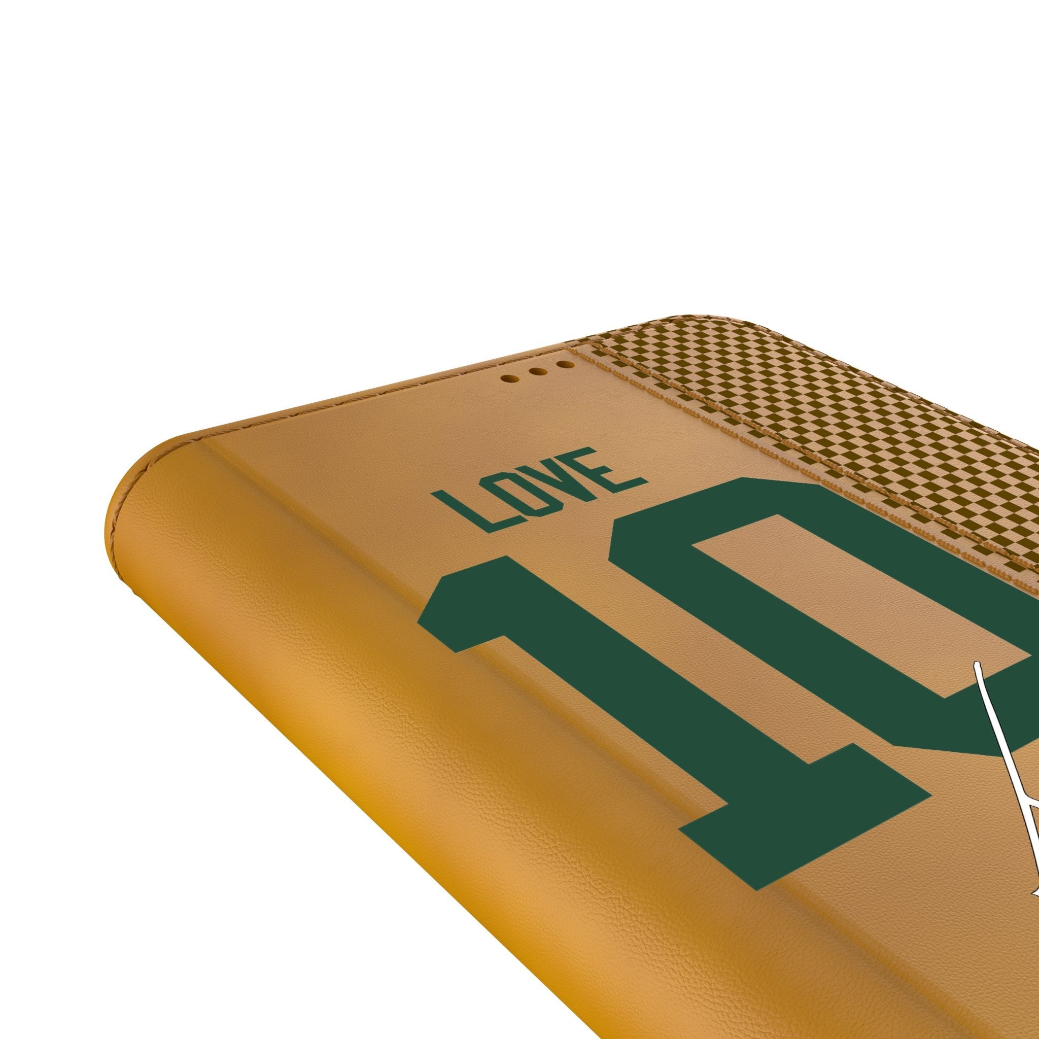 Jordan Love Green Bay Packers 10 Game Tactic Folio Phone Case for Samsung Galaxy - Sports Gifts, Sports Memorabilia, Sports Collectibles, Fan Shop