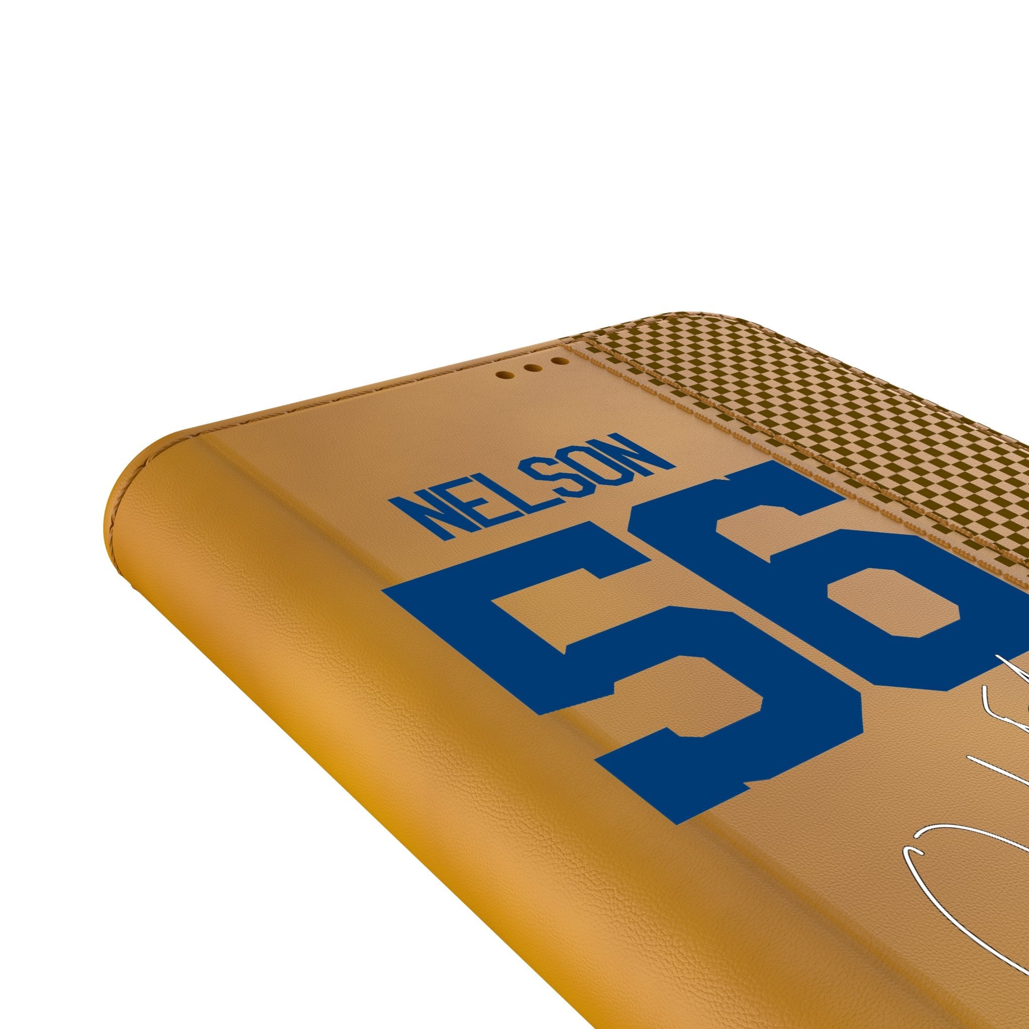 Quenton Nelson Indianapolis Colts 56 Game Tactic Folio Phone Case for Samsung Galaxy - Sports Gifts, Sports Memorabilia, Sports Collectibles, Fan Shop