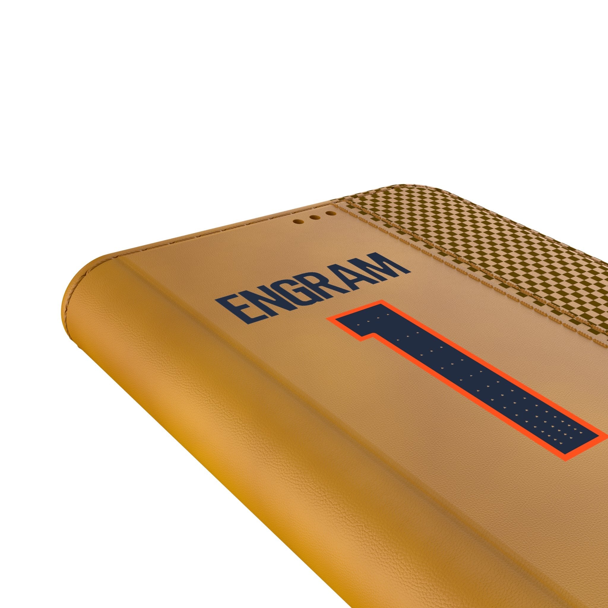 Evan Engram Denver Broncos 1 Game Tactic Folio Phone Case for Samsung Galaxy - Sports Gifts, Sports Memorabilia, Sports Collectibles, Fan Shop