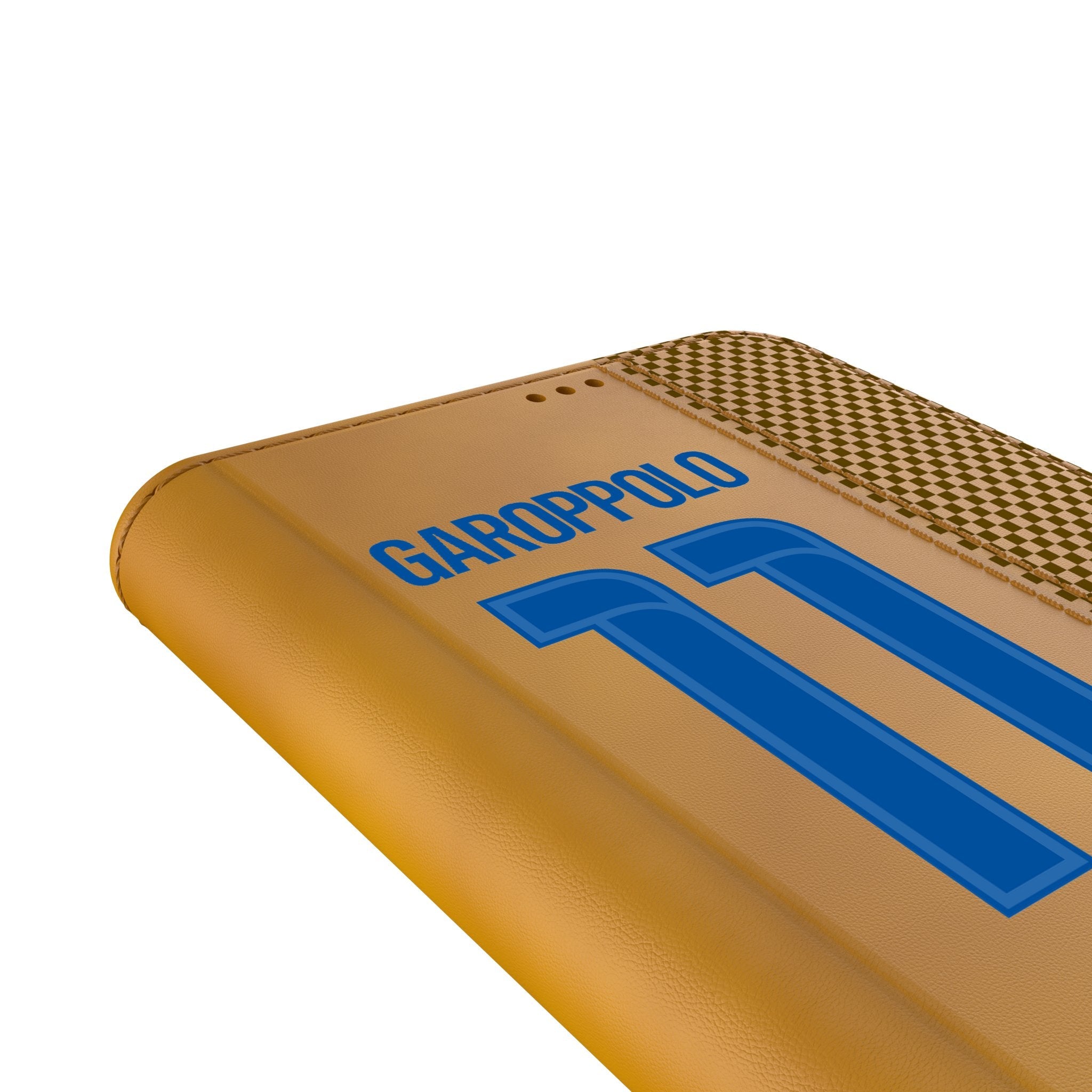 Jimmy Garoppolo Los Angeles Rams 11 Game Tactic Folio Phone Case for Samsung Galaxy - Sports Gifts, Sports Memorabilia, Sports Collectibles, Fan Shop