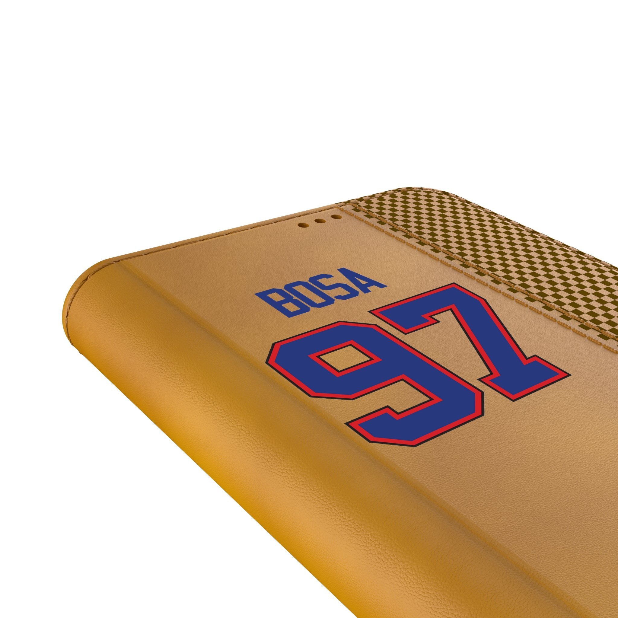 Joey Bosa Buffalo Bills 97 Game Tactic Folio Phone Case for Samsung Galaxy - Sports Gifts, Sports Memorabilia, Sports Collectibles, Fan Shop