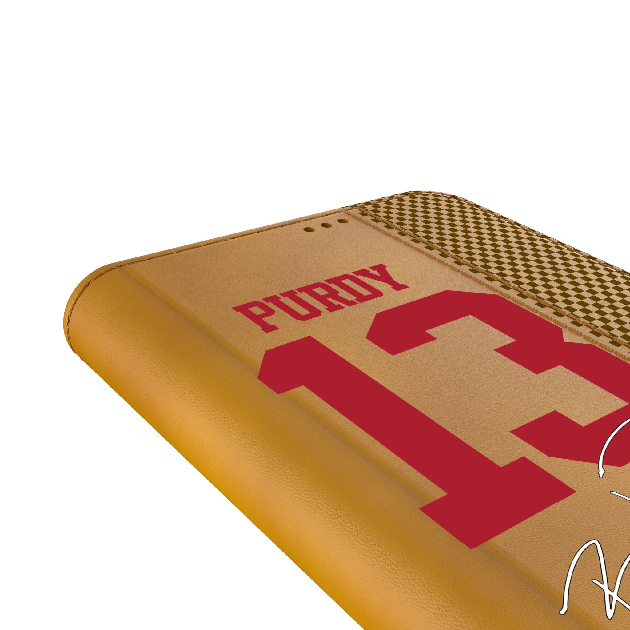 Brock Purdy San Francisco 49ers 13 Game Tactic Folio Phone Case for Samsung Galaxy - Sports Gifts, Sports Memorabilia, Sports Collectibles, Fan Shop