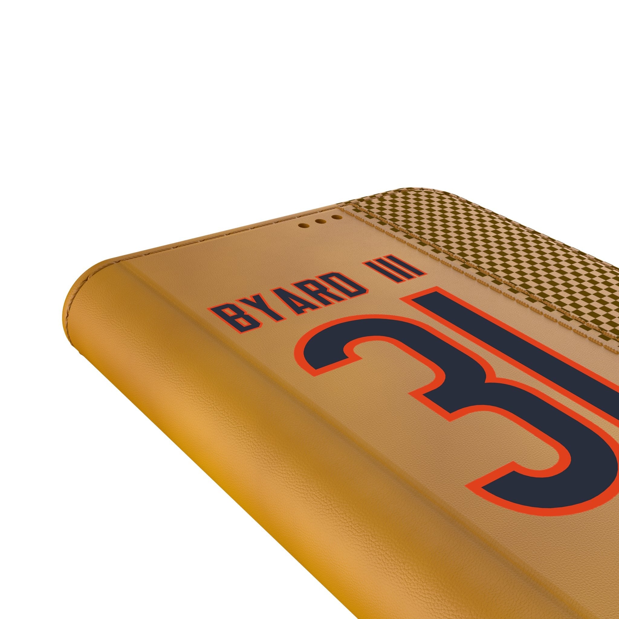 Kevin Byard III Chicago Bears 31 Game Tactic Folio Phone Case for Samsung Galaxy - Sports Gifts, Sports Memorabilia, Sports Collectibles, Fan Shop