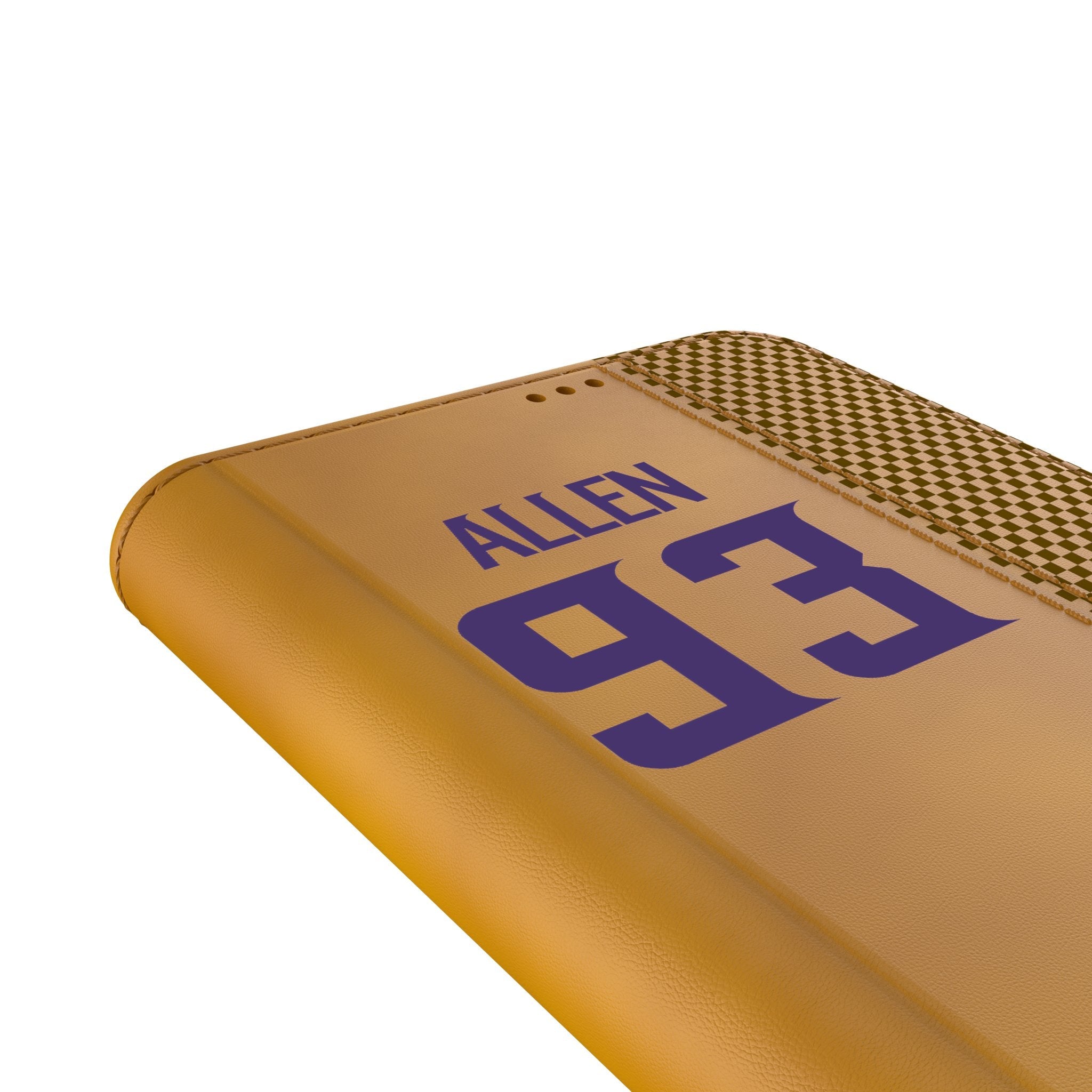 Jonathan Allen Minnesota Vikings 93 Game Tactic Folio Phone Case for Samsung Galaxy - Sports Gifts, Sports Memorabilia, Sports Collectibles, Fan Shop