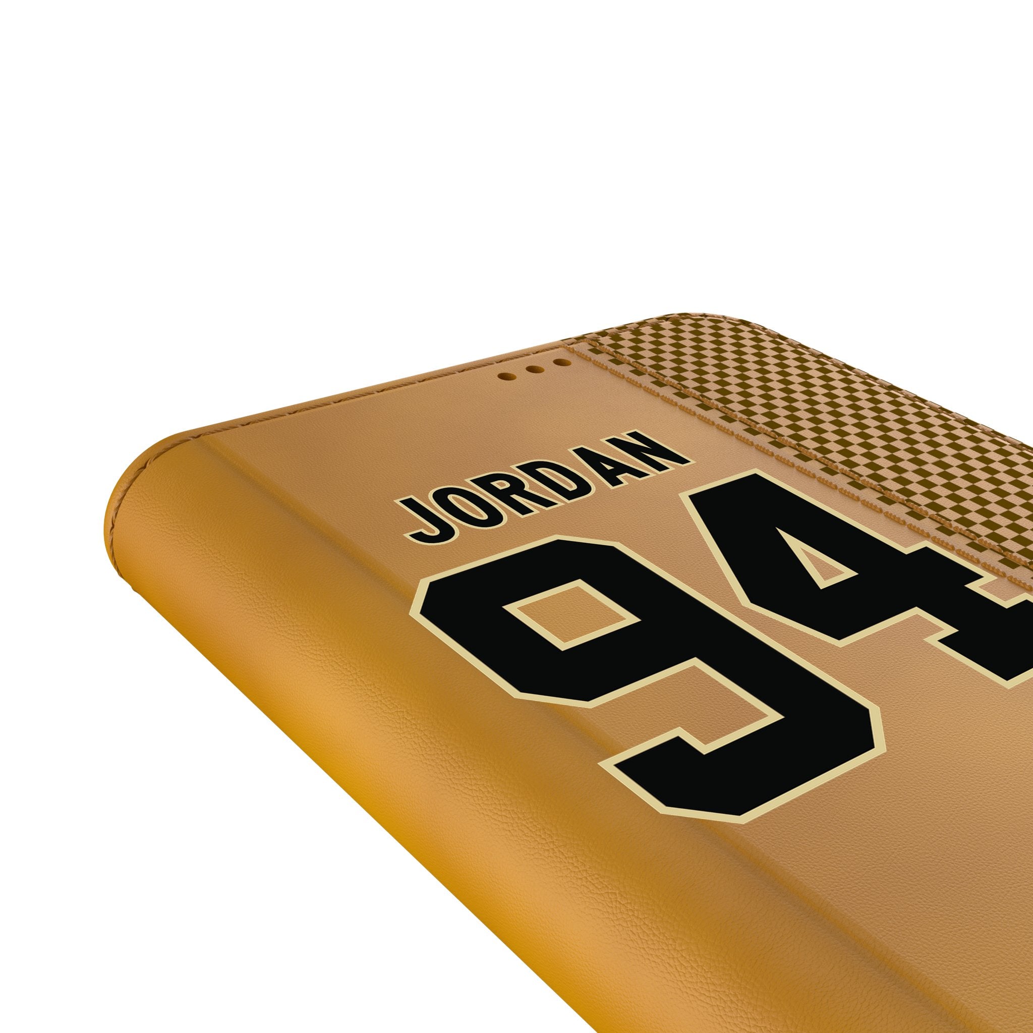 Cameron Jordan New Orleans Saints 94 Game Tactic Folio Phone Case for Samsung Galaxy - Sports Gifts, Sports Memorabilia, Sports Collectibles, Fan Shop