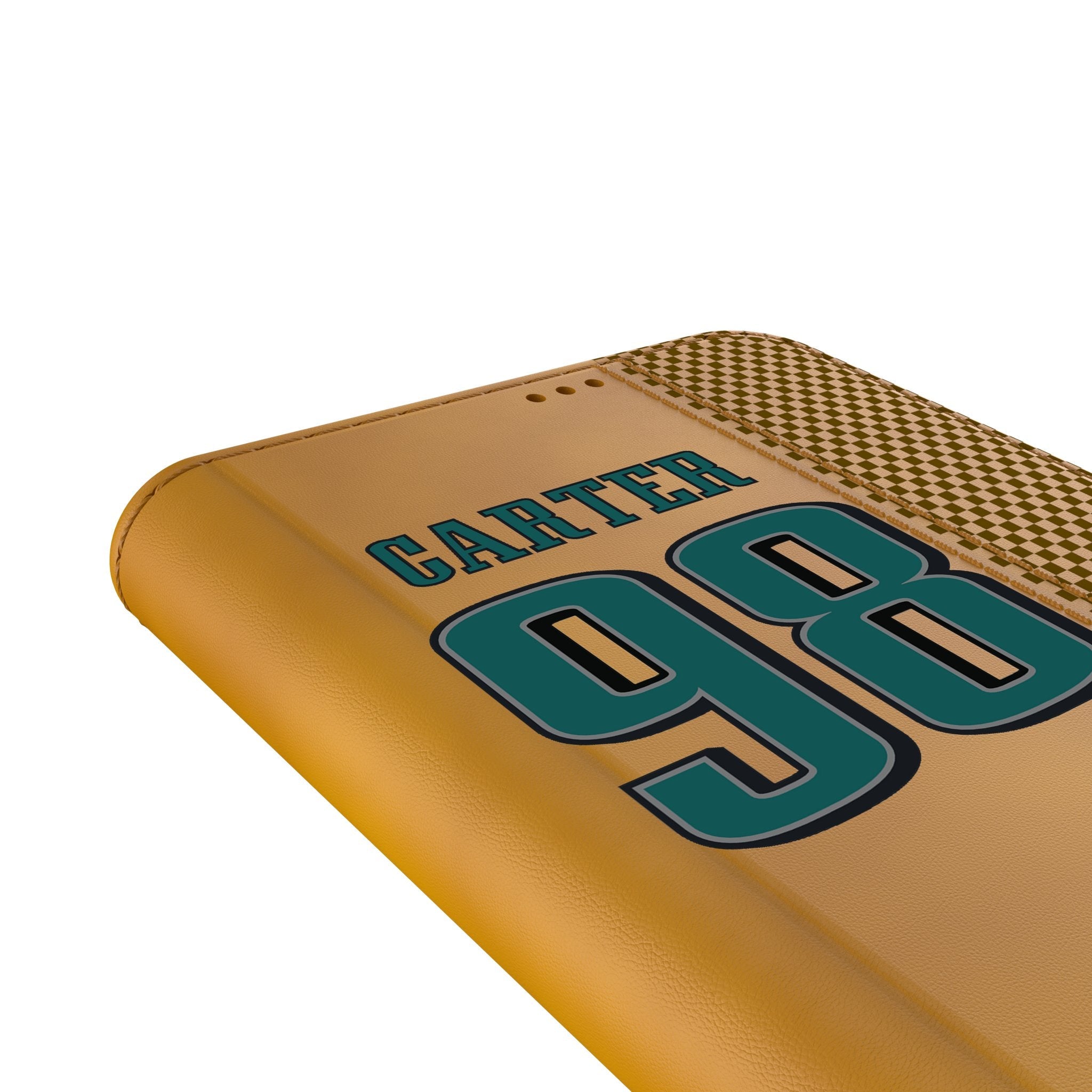 Jalen Carter Philadelphia Eagles 98 Game Tactic Folio Phone Case for Samsung Galaxy - Sports Gifts, Sports Memorabilia, Sports Collectibles, Fan Shop