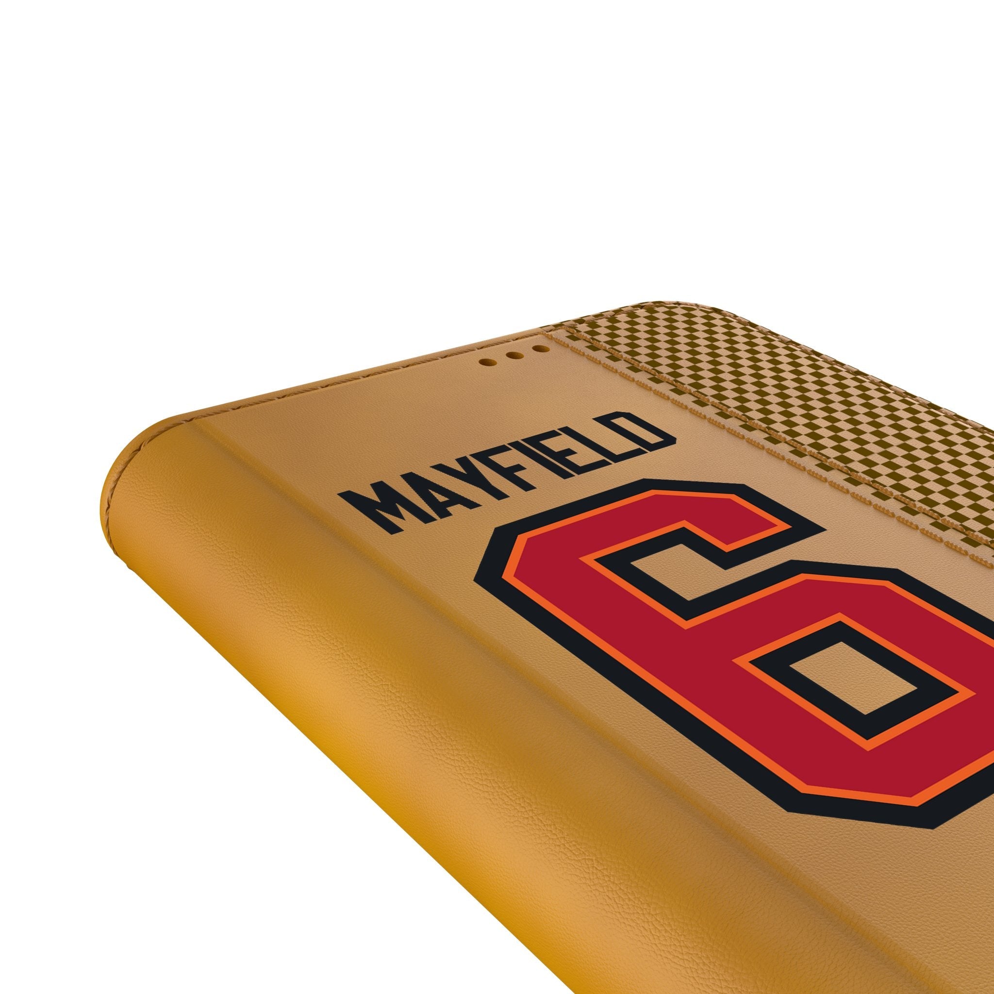 Baker Mayfield Tampa Bay Buccaneers 6 Game Tactic Folio Phone Case for Samsung Galaxy - Sports Gifts, Sports Memorabilia, Sports Collectibles, Fan Shop