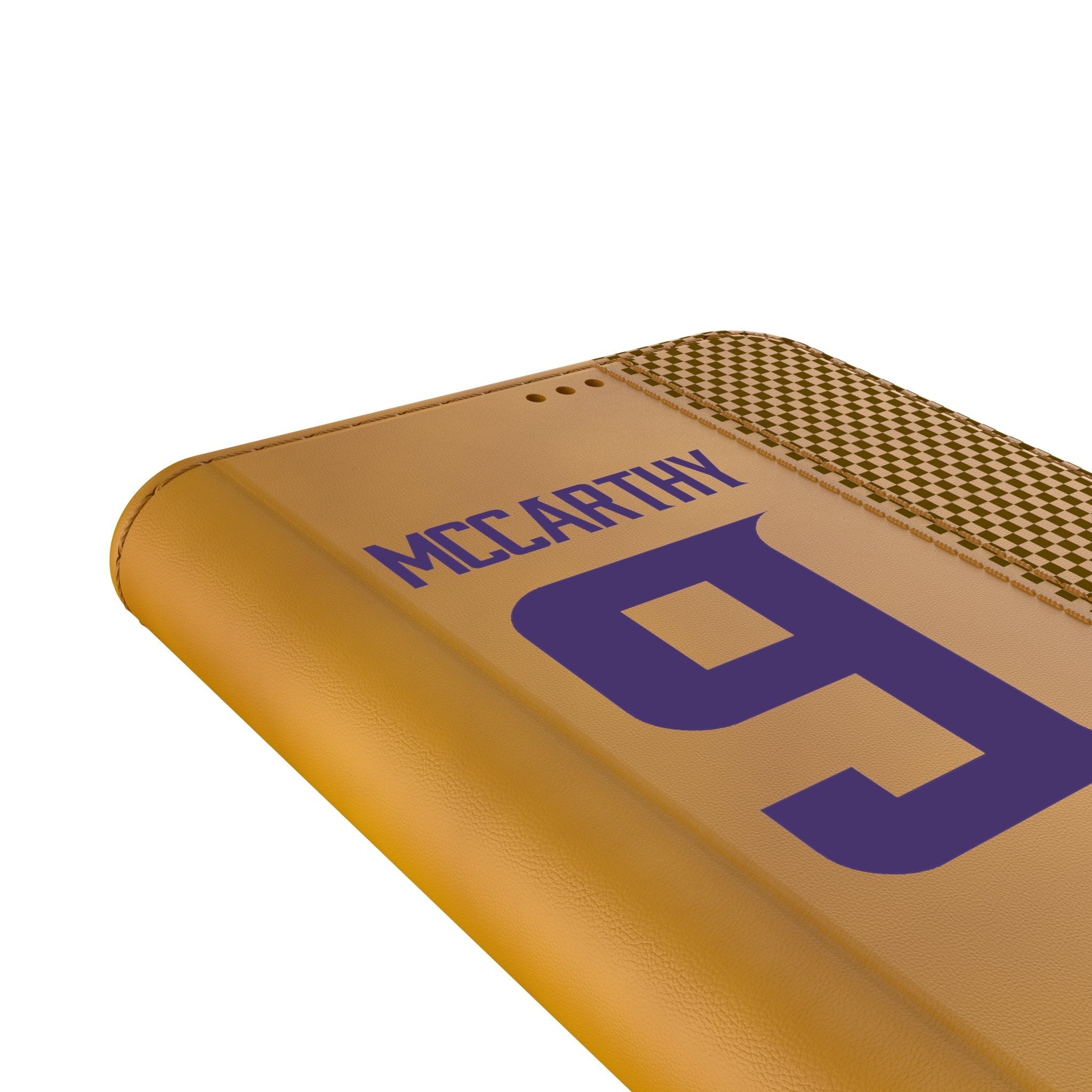 J.J. McCarthy Minnesota Vikings 9 Game Tactic Folio Phone Case for Samsung Galaxy - Sports Gifts, Sports Memorabilia, Sports Collectibles, Fan Shop