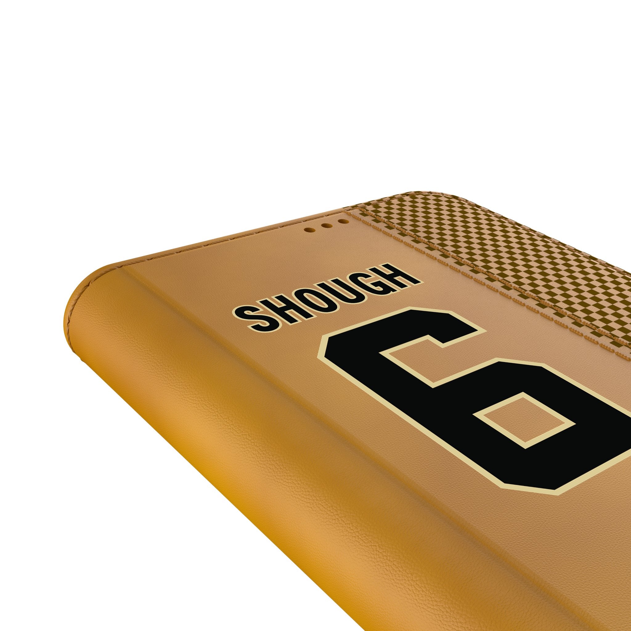 Tyler Shough New Orleans Saints 6 Game Tactic Folio Phone Case for Samsung Galaxy - Sports Gifts, Sports Memorabilia, Sports Collectibles, Fan Shop