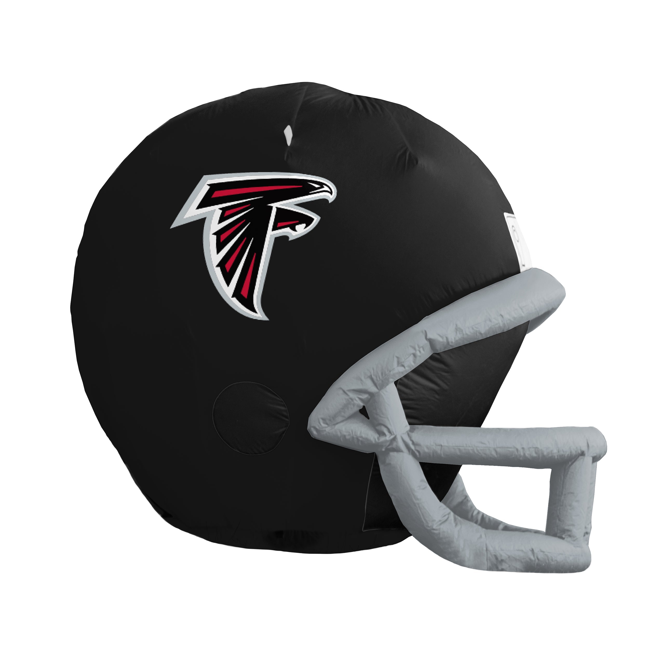 Atlanta Falcons 4ft Yard Inflatable Helmet for Game Day - Perfect for Tailgating and Lawn Decor, Features Energy-Efficient LED Lights and Quick Inflation Blower