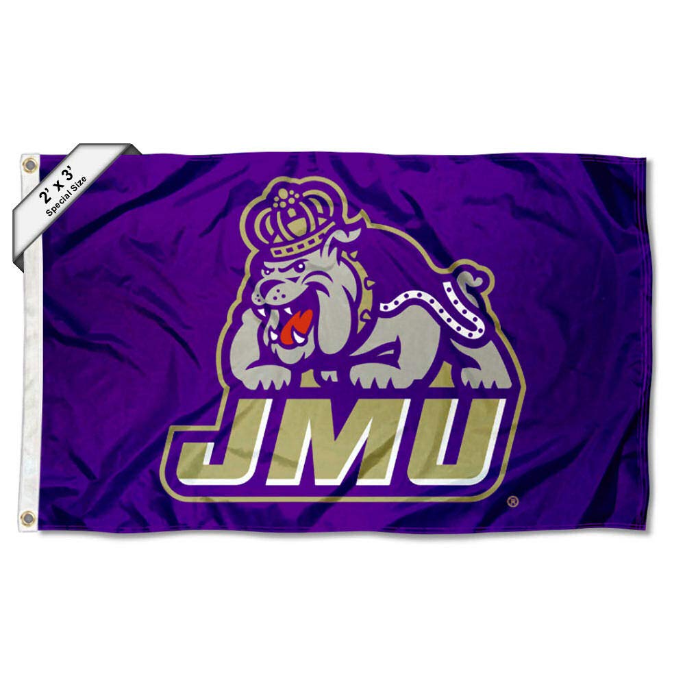 College Flags & Banners Co. James Madison Dukes 2x3 Foot Flag - Sports Collectibles, Sports Memorabilia, Sports Fan Shop, Sports Gifts