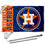 WinCraft Houston Astros Flag Pole and Bracket Set - Sports Collectibles, Sports Memorabilia, Sports Fan Shop, Sports Gifts