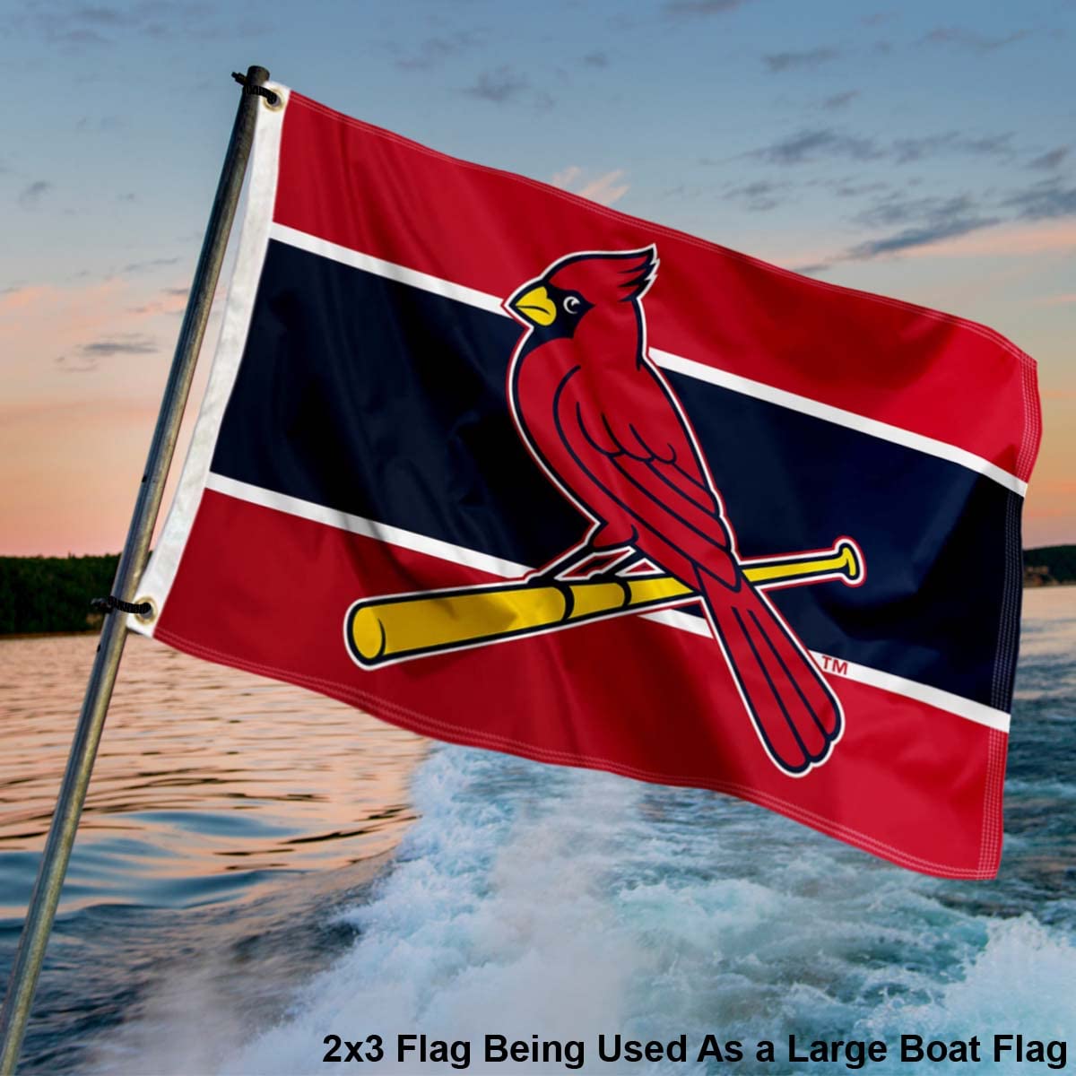 WinCraft St. Louis Cardinals 2x3 Foot Small Flag - Sports Collectibles, Sports Memorabilia, Sports Fan Shop, Sports Gifts