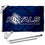 College Flags & Banners Co. Queens Royals Flag and Pole Bracket Mount Bundle - Sports Collectibles, Sports Memorabilia, Sports Fan Shop, Sports Gifts