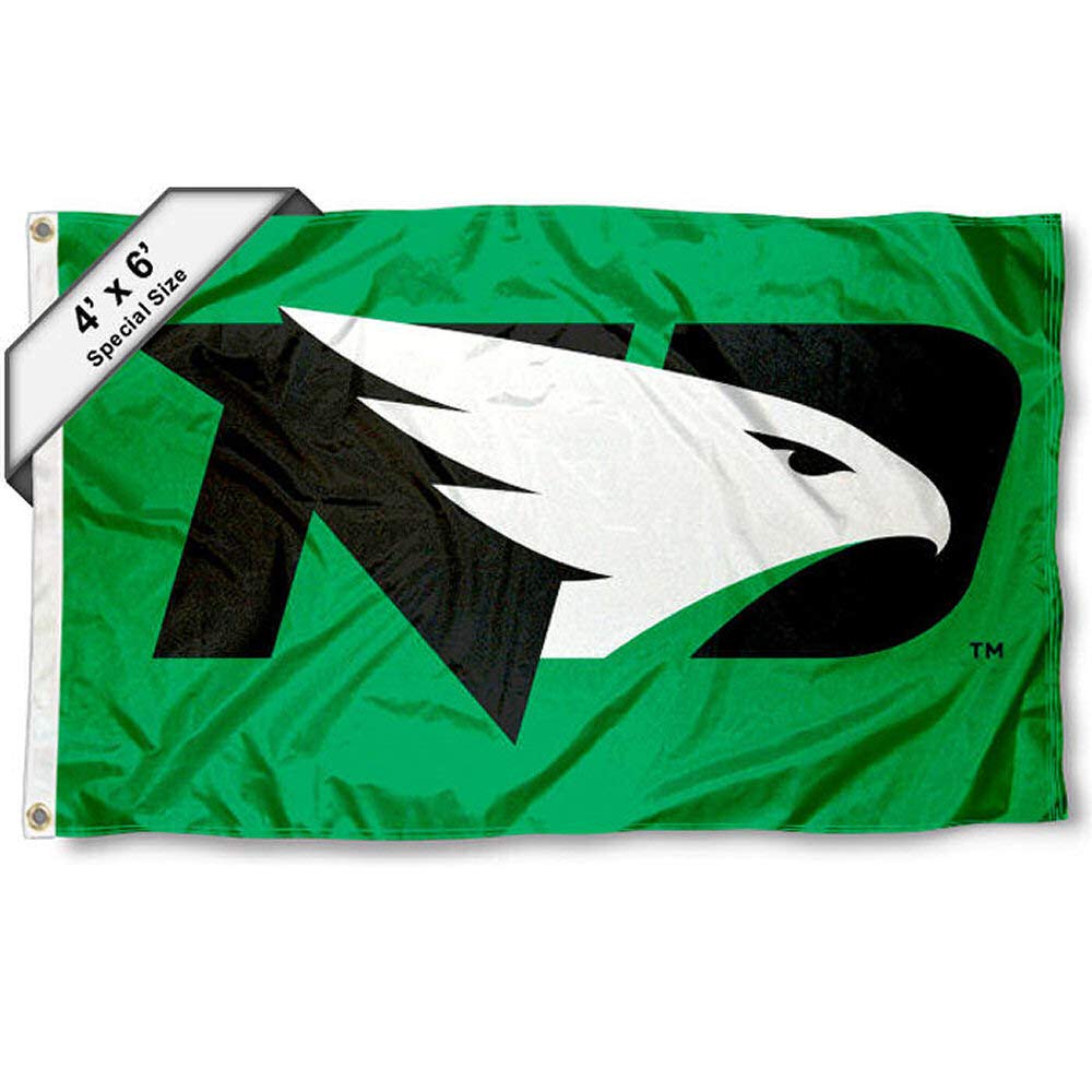 College Flags & Banners Co. UND Fighting Hawks 4 ft x 6 ft Flag - Sports Collectibles, Sports Memorabilia, Sports Fan Shop, Sports Gifts