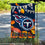 WinCraft Tennessee Titans Fall Leaves Decorative Football Garden Flag Double Sided Banner - Sports Collectibles, Sports Memorabilia, Sports Fan Shop, Sports Gifts