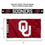 College Flags & Banners Co. Oklahoma Sooners Printed Header 3x5 Foot Banner Flag - Sports Collectibles, Sports Memorabilia, Sports Fan Shop, Sports Gifts
