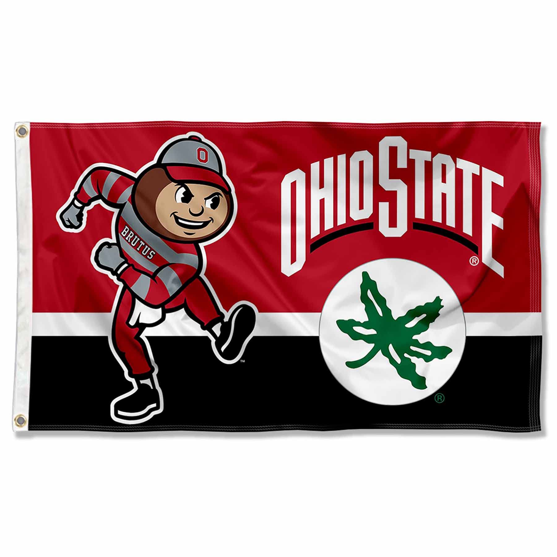 Ohio State Buckeyes 3x5 Banner Flag - Sports Collectibles, Sports Memorabilia, Sports Fan Shop, Sports Gifts