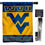 West Virginia Mountaineers Double Sided House Flag with Flag Pole Set - Sports Collectibles, Sports Memorabilia, Sports Fan Shop, Sports Gifts