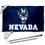 Nevada Wolfpack Wolf Logo Flag and Pole Bracket Mount Bundle - Sports Collectibles, Sports Memorabilia, Sports Fan Shop, Sports Gifts