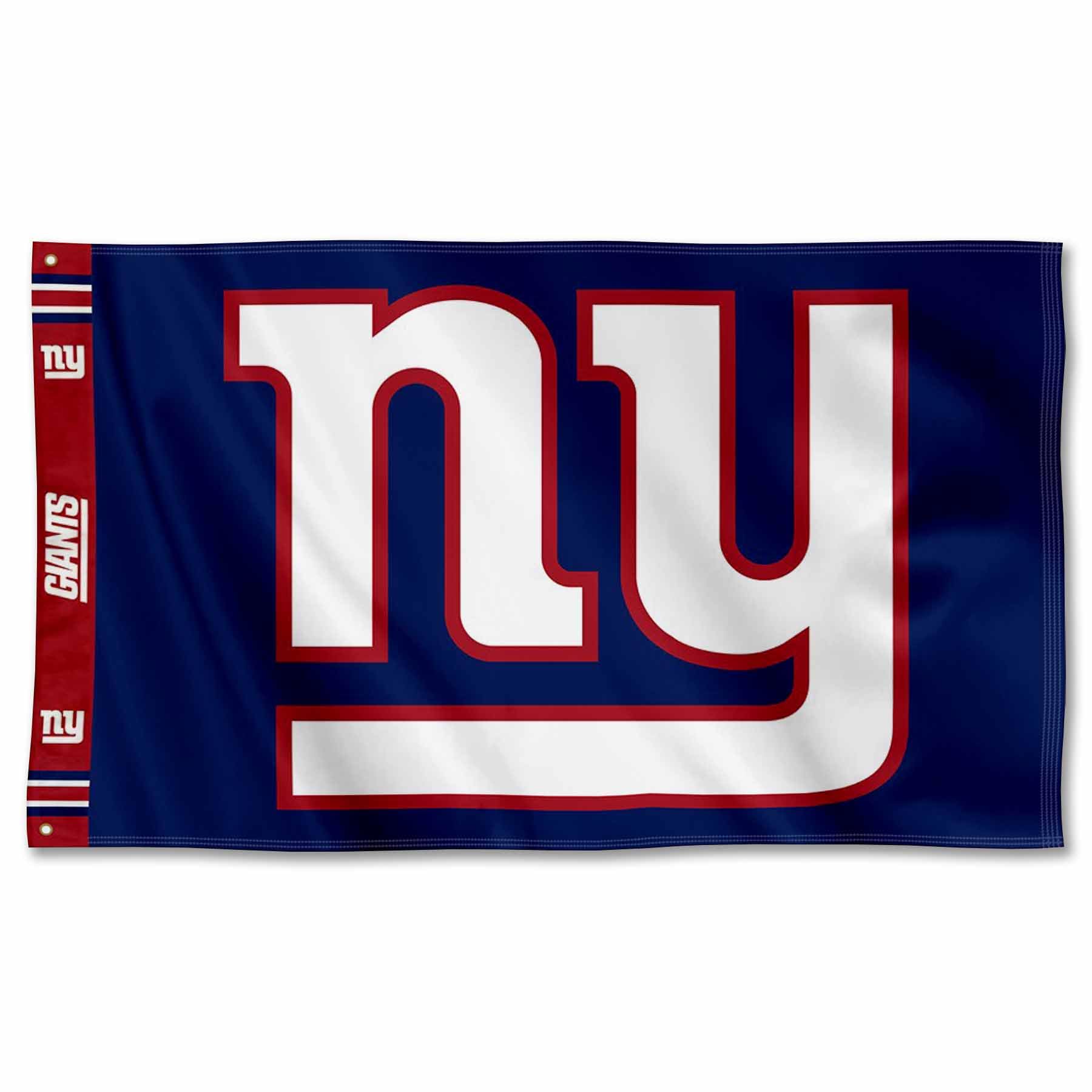 WinCraft New York Giants Printed Header 3x5 Foot Banner Flag - Sports Collectibles, Sports Memorabilia, Sports Fan Shop, Sports Gifts