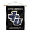 College Flags & Banners Co. John Carroll Blue Streaks Logo Double Sided House and Wood Banner Pole Set - Sports Collectibles, Sports Memorabilia, Sports Fan Shop, Sports Gifts