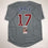 Autographed/Signed Mark Grace Chicago Grey Baseball Jersey JSA COA