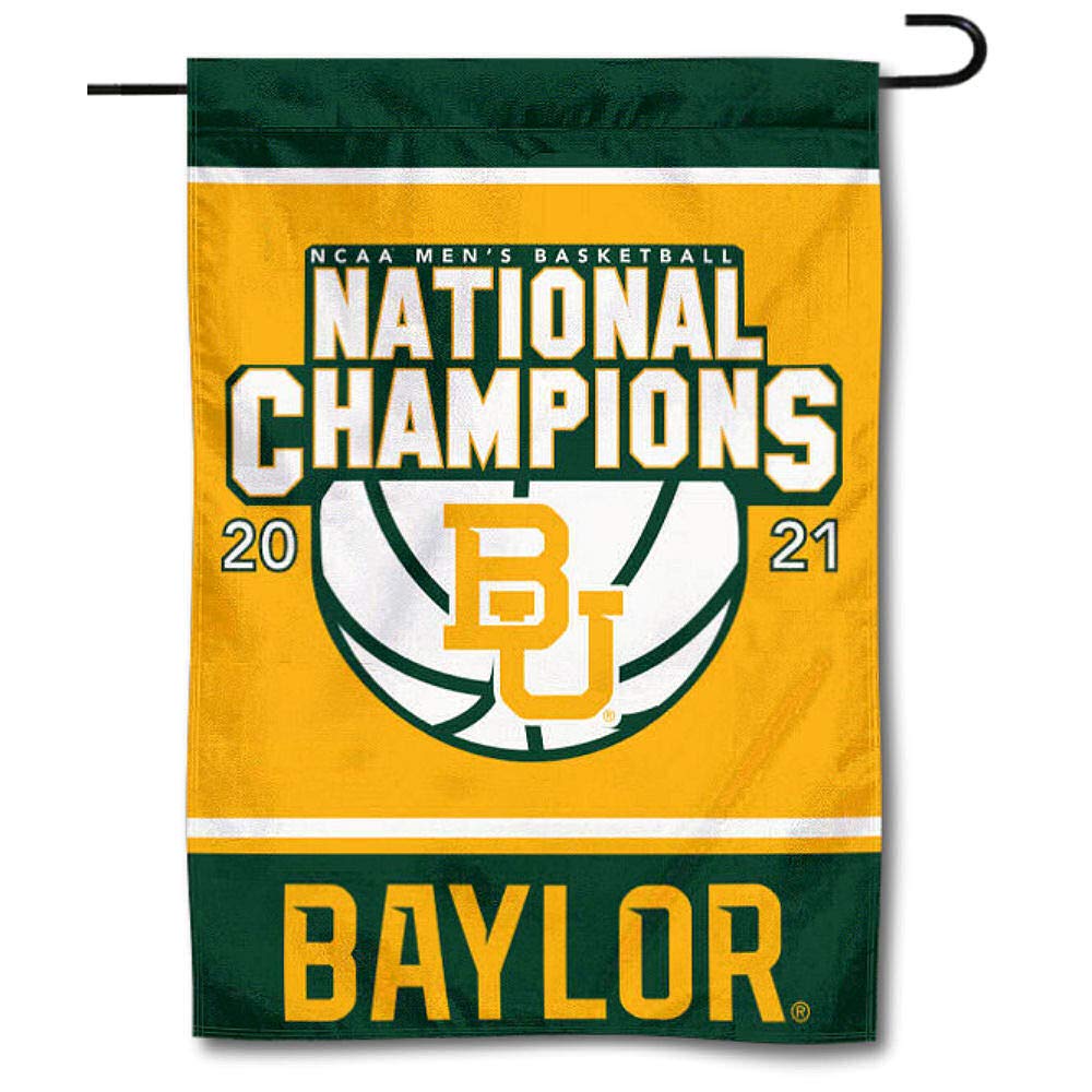 Baylor Bears College Basketball 2021 National Champions Double Sided Garden Banner Flag - Sports Collectibles, Sports Memorabilia, Sports Fan Shop, Sports Gifts