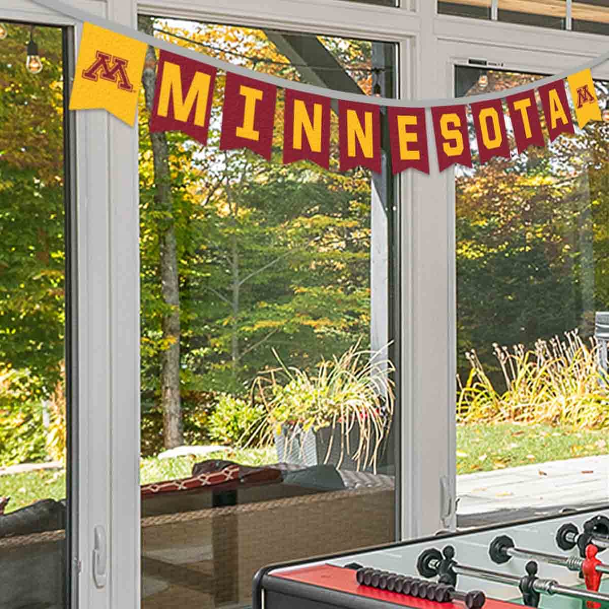 Minnesota Gophers Banner String Pennant Flags - Sports Collectibles, Sports Memorabilia, Sports Fan Shop, Sports Gifts