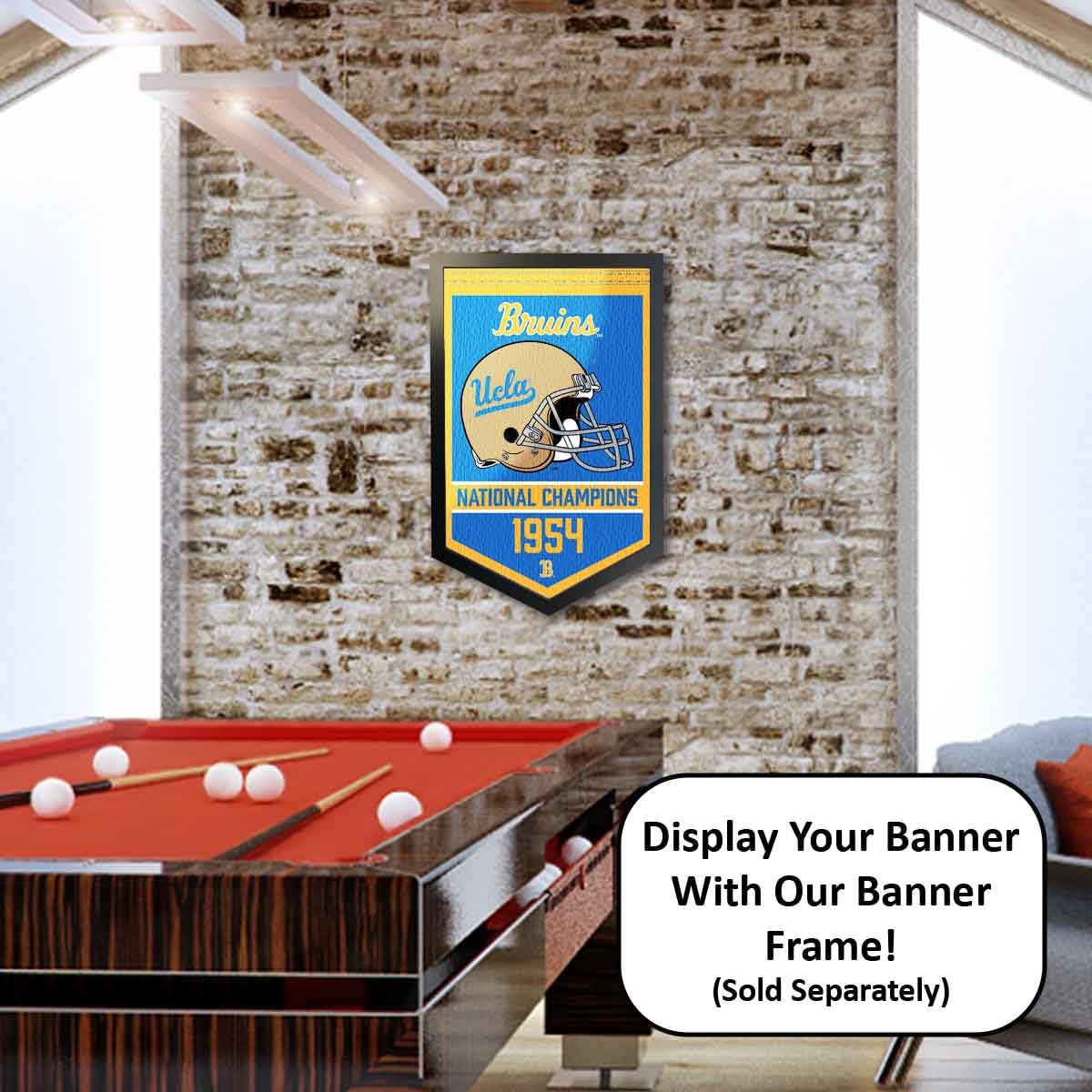 Bruins Football Champions Banners - Sports Collectibles, Sports Memorabilia, Sports Fan Shop, Sports Gifts
