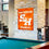 Sam Houston State Bearkats Logo Double Sided House Flag and Wood Banner Pole Set - Sports Collectibles, Sports Memorabilia, Sports Fan Shop, Sports Gifts