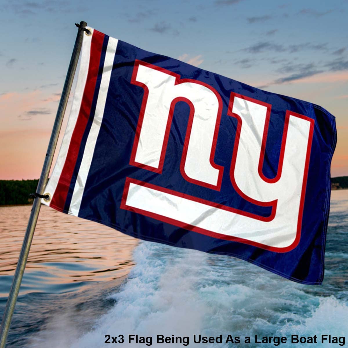 WinCraft NY Giants 2x3 Feet Flag - Sports Collectibles, Sports Memorabilia, Sports Fan Shop, Sports Gifts