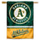 WinCraft Oakland Athletics Double Sided House Flag - Sports Collectibles, Sports Memorabilia, Sports Fan Shop, Sports Gifts