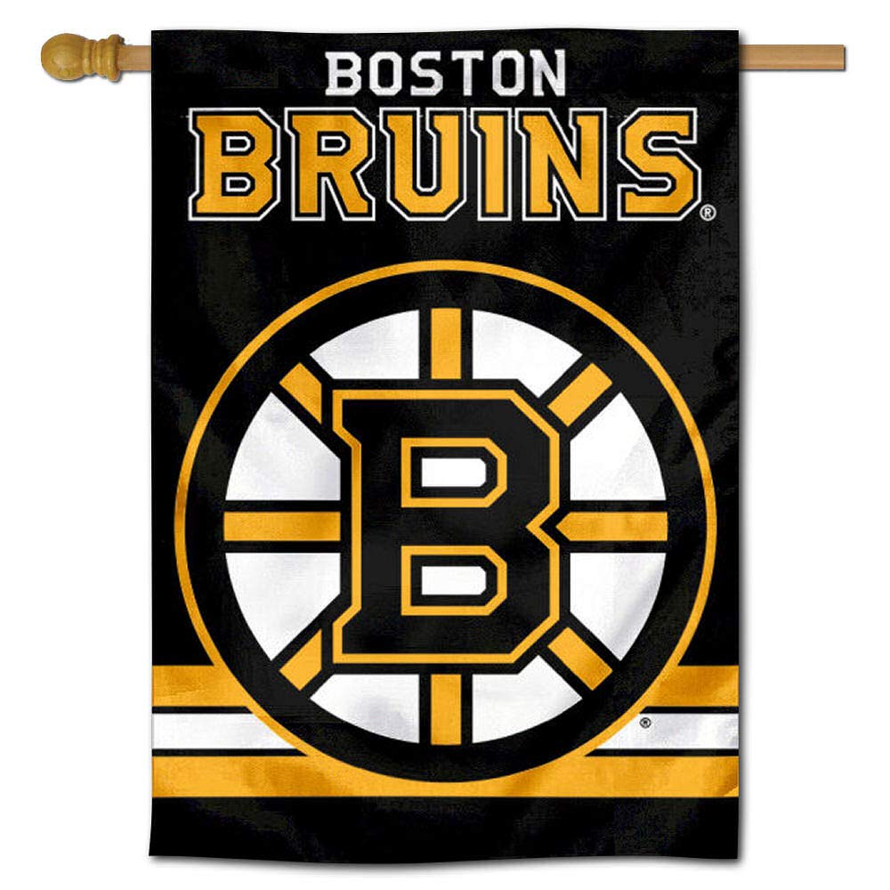 WinCraft Boston Bruins Two Sided House Flag - Sports Collectibles, Sports Memorabilia, Sports Fan Shop, Sports Gifts
