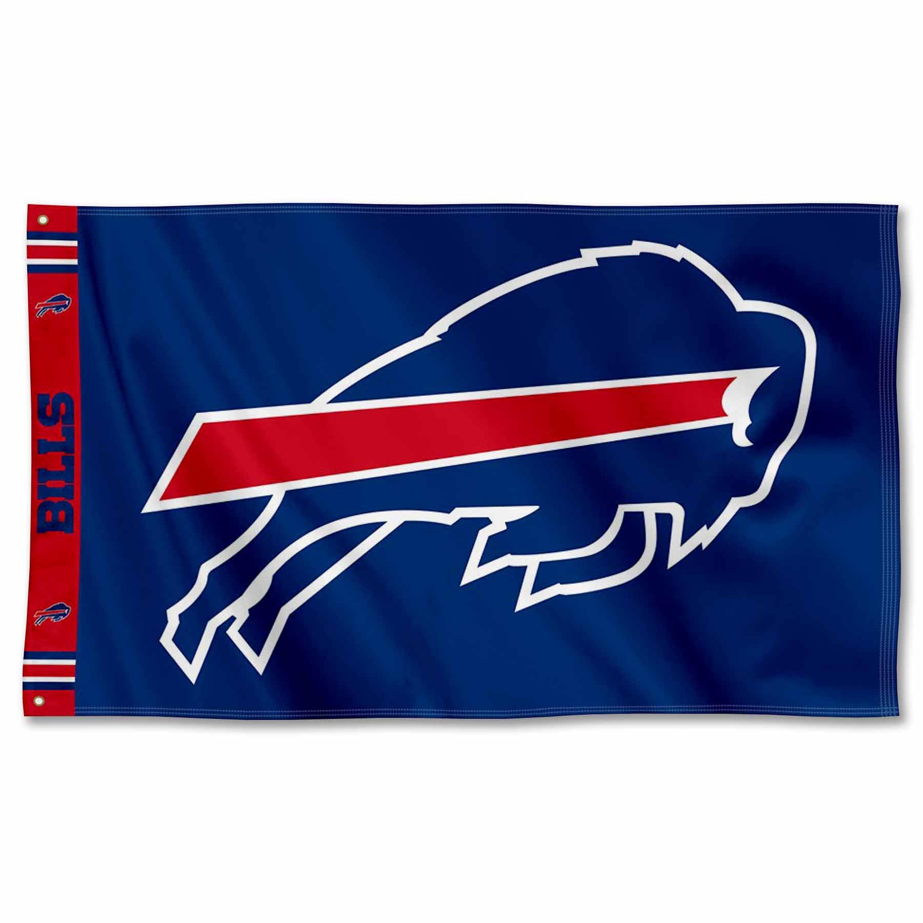 WinCraft Buffalo Bills Printed Header 3x5 Foot Banner Flag - Sports Collectibles, Sports Memorabilia, Sports Fan Shop, Sports Gifts