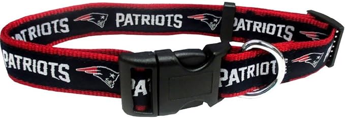 NFL New England Patriots Dog Collars Pets First - Sports Collectibles, Sports Memorabilia, Sports Fan Shop, Sports Gifts