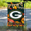 WinCraft Green Bay Packers Fall Leaves Decorative Football Garden Flag Double Sided Banner - Sports Collectibles, Sports Memorabilia, Sports Fan Shop, Sports Gifts