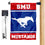 Southern Methodist Mustangs Garden Flag and Mailbox Post Pole Mount Holder Set - Sports Collectibles, Sports Memorabilia, Sports Fan Shop, Sports Gifts