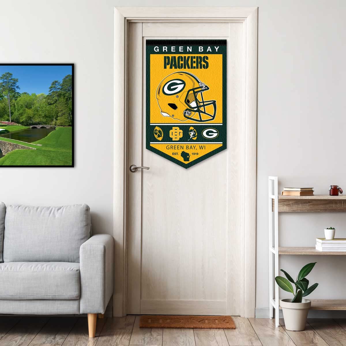 WinCraft Green Bay Packers Heritage History Banner Pennant - Sports Collectibles, Sports Memorabilia, Sports Fan Shop, Sports Gifts