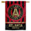 WinCraft Atlanta United Football Club Double Sided Banner House Flag - Sports Collectibles, Sports Memorabilia, Sports Fan Shop, Sports Gifts