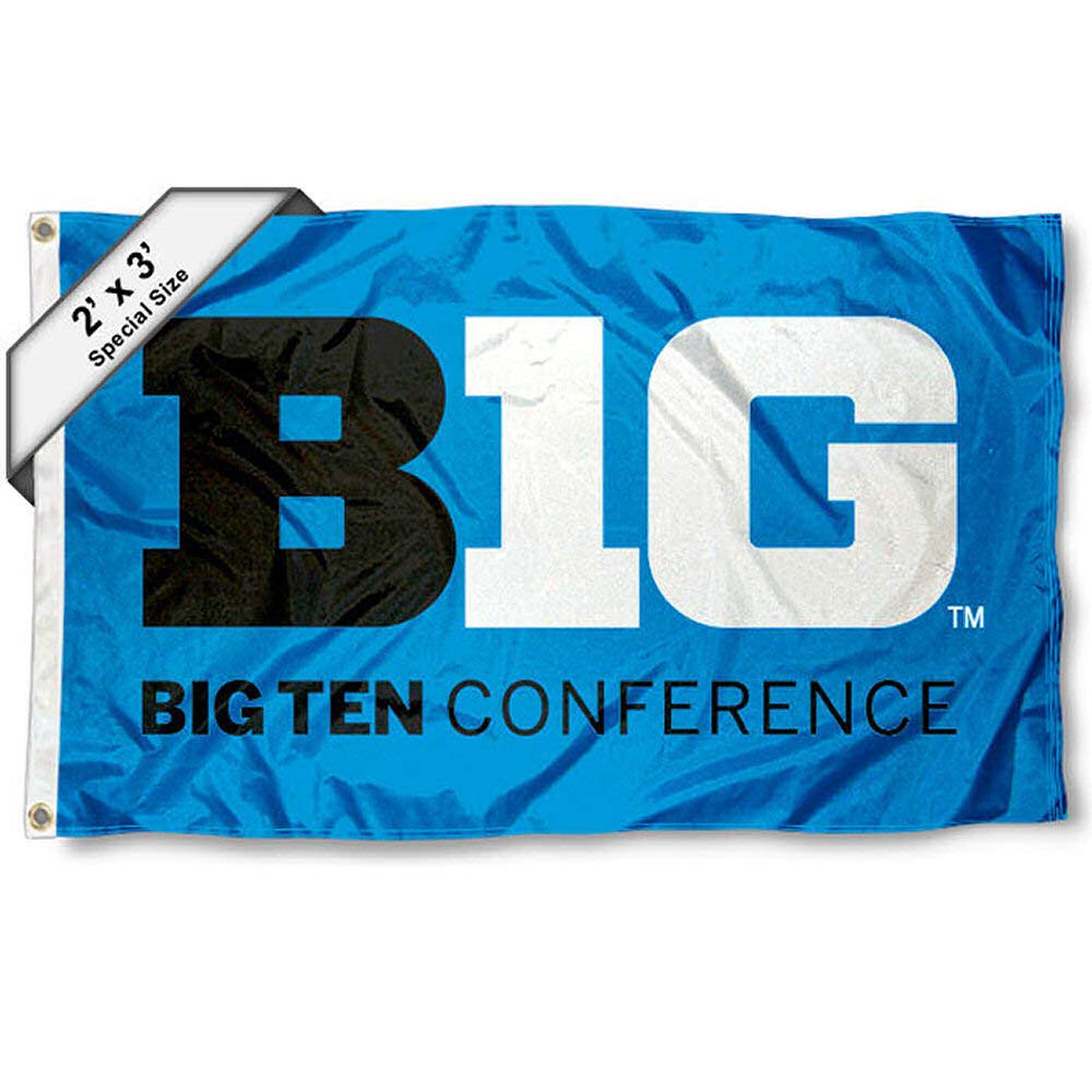 Big Ten Small 2x3 Flag and Banner - Sports Collectibles, Sports Memorabilia, Sports Fan Shop, Sports Gifts