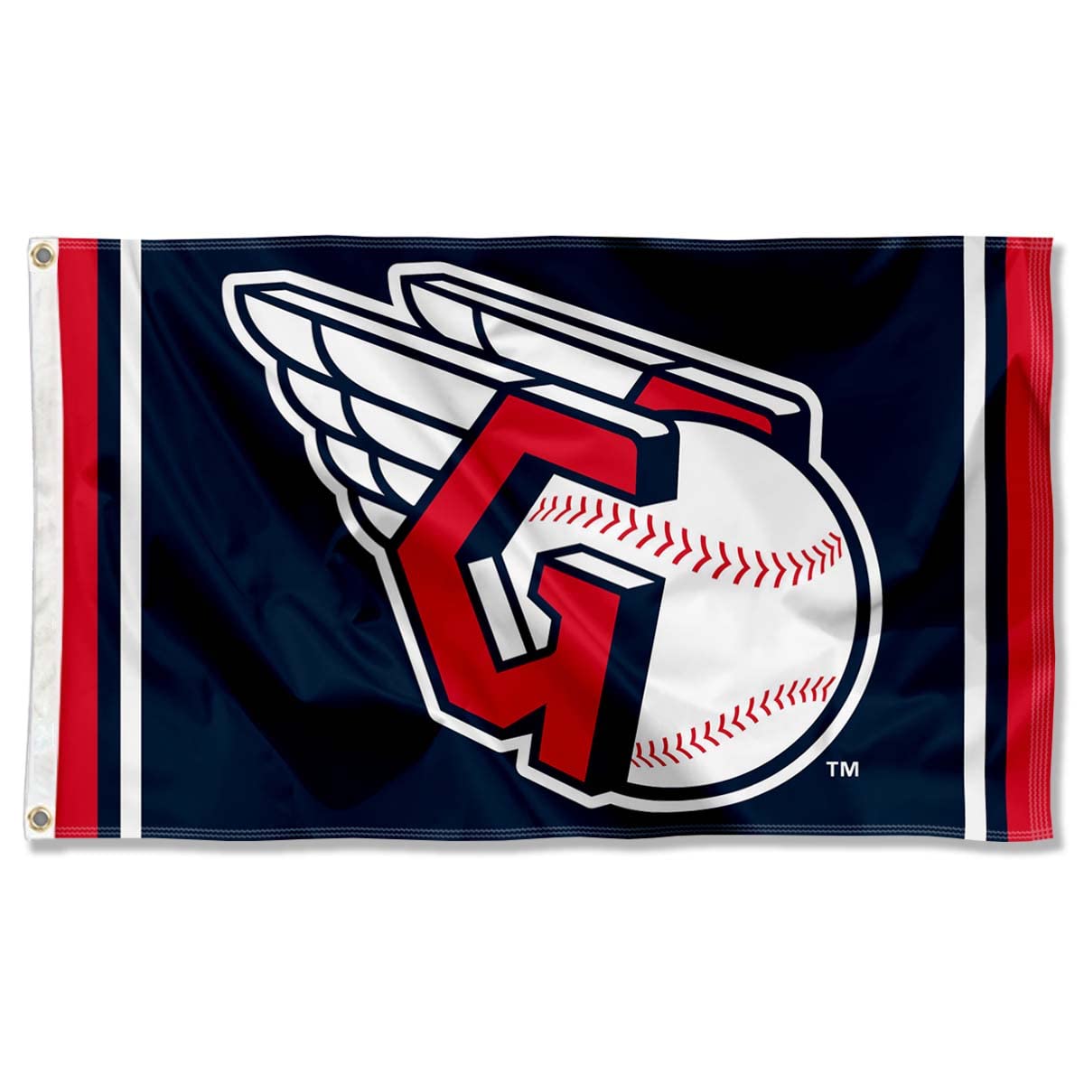 Guardians Winged G and Ball 3x5 Foot Grommet Flag - Sports Collectibles, Sports Memorabilia, Sports Fan Shop, Sports Gifts