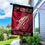 College Flags & Banners Co. FSU Seminoles Spearhead Logo Two Sided House Flag with Flag Pole Set - Sports Collectibles, Sports Memorabilia, Sports Fan Shop, Sports Gifts