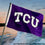 College Flags & Banners Co. Texas Christian Horned Frogs Small 2x3 Foot Flag - Sports Collectibles, Sports Memorabilia, Sports Fan Shop, Sports Gifts