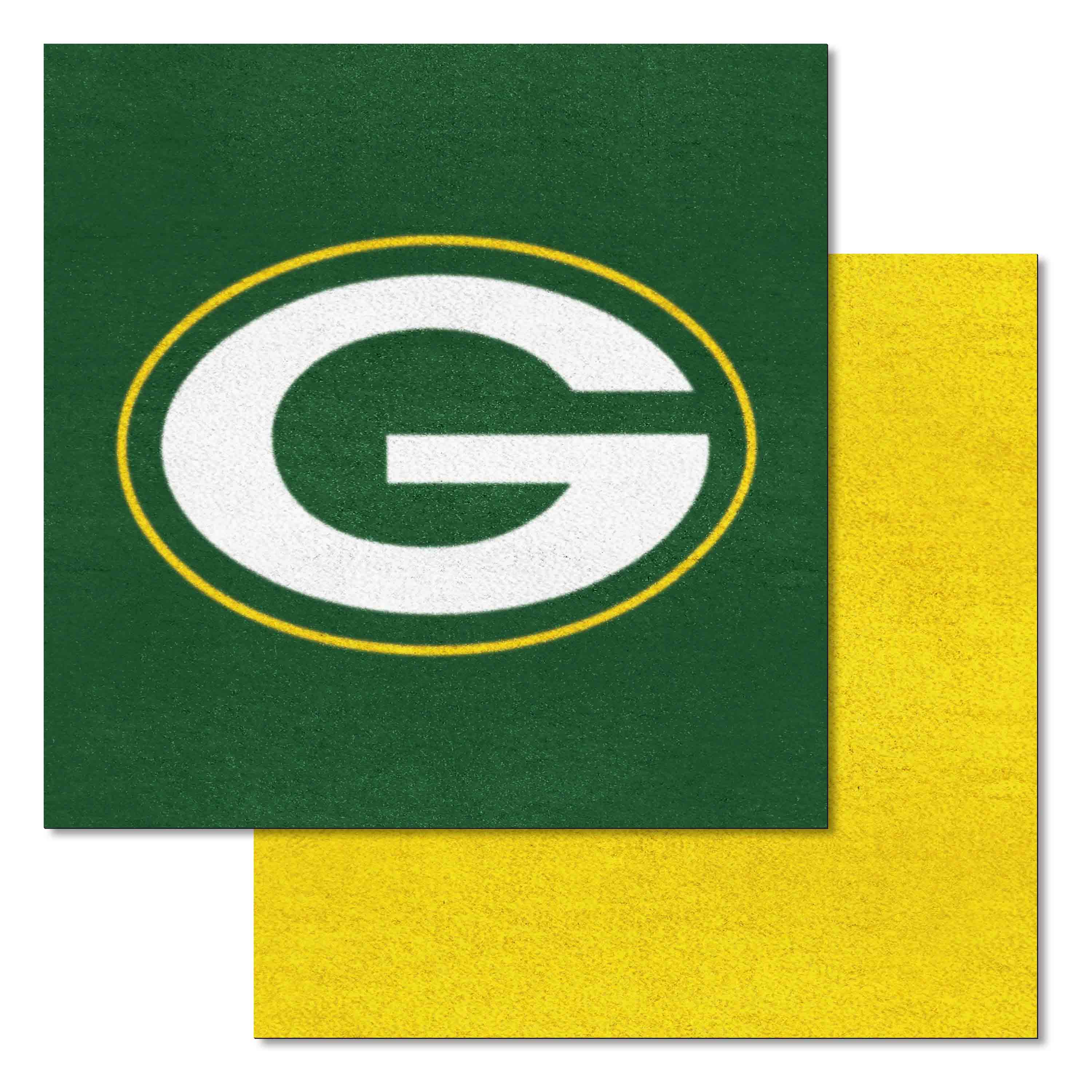 NFL - Green Bay Packers Team Carpet Tiles