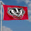 UW Wisconsin Bucky Badger Banner Flag - Sports Collectibles, Sports Memorabilia, Sports Fan Shop, Sports Gifts
