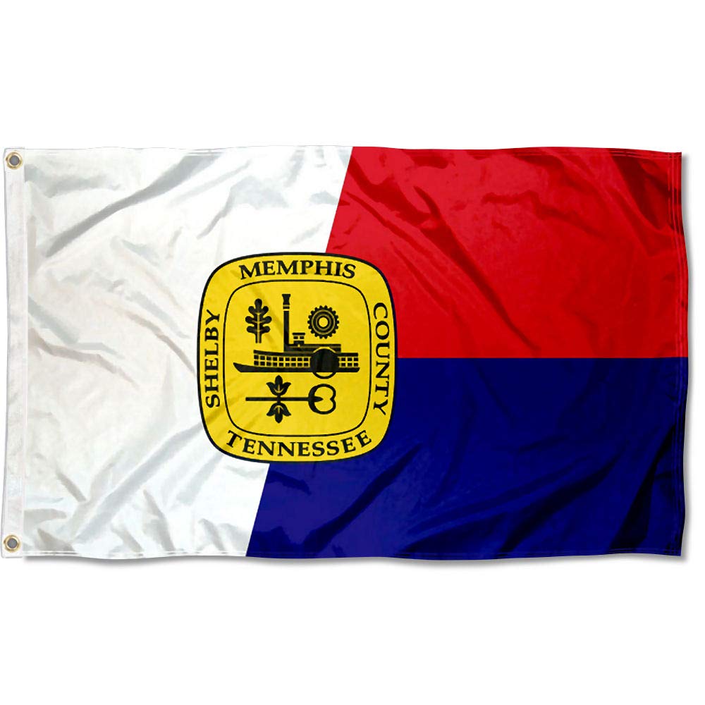 Sports Flags Pennants Company City of Memphis Flag 3x5 Foot Banner - Sports Collectibles, Sports Memorabilia, Sports Fan Shop, Sports Gifts